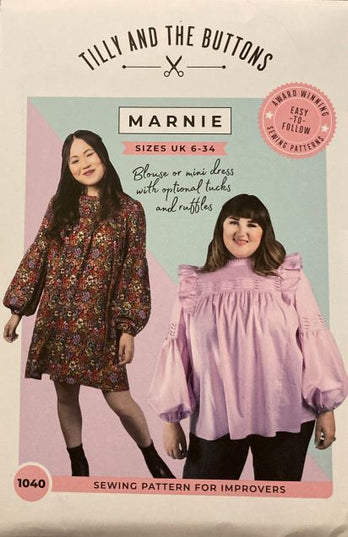 Tilly And The Buttons Sewing Pattern Marnie (Dress and top)*