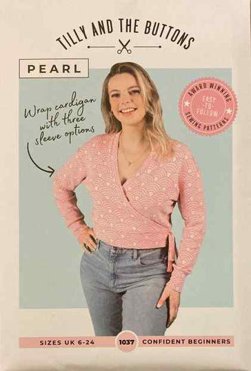 Tilly And The Buttons Sewing Pattern Pearl ( Wrap cardigan)