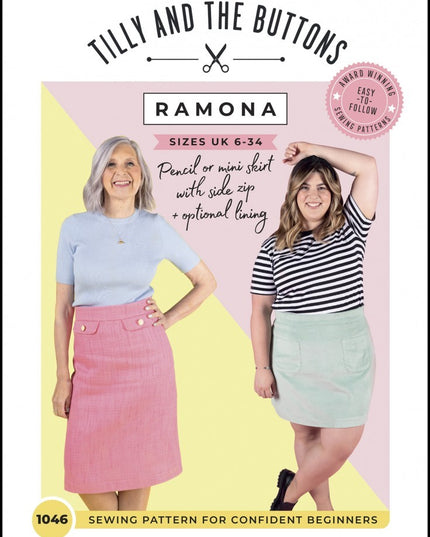 Tilly And The Buttons Sewing Pattern Ramona (Skirt)
