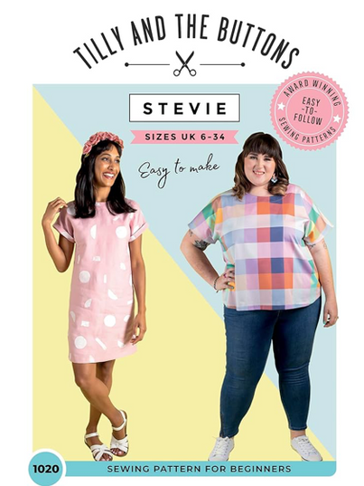 Tilly And The Buttons Sewing Pattern Stevie (Dress/Top)