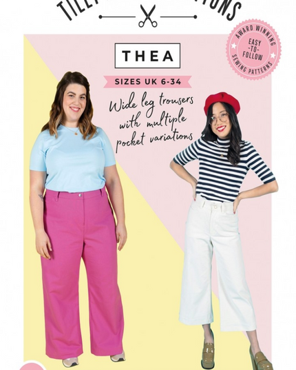 Tilly And The Buttons Sewing Pattern Thea (Trousers)