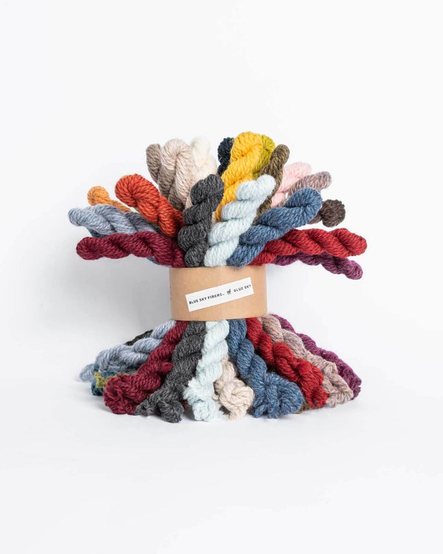 Blue Sky Fibers Woolstok Worsted Bundle 21 Thermal Spring