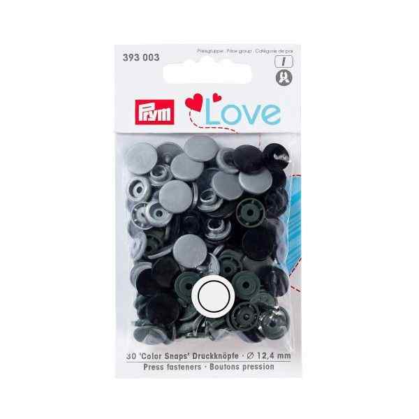 Prym Snap fasteners Assorted 12.4mm 393003