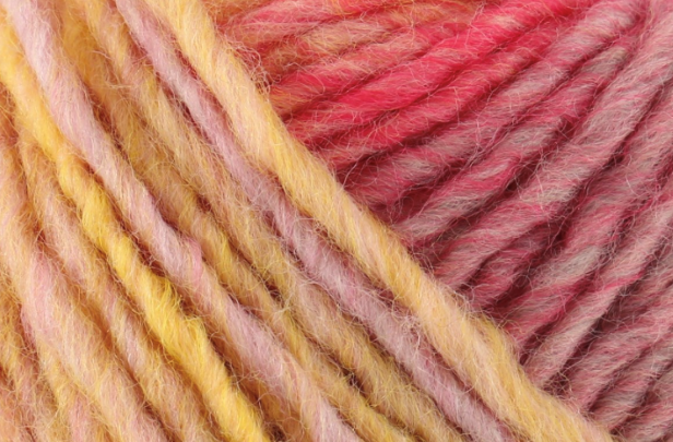 Rico Creative Melange Chunky Fuchsia yellow 059*