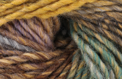 Rico Creative Melange Chunky Yellow teal 064*