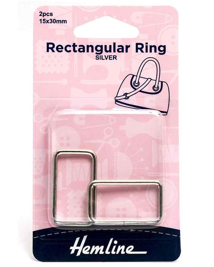 Rectangular Ring Nickel Silver H4503.30.NK