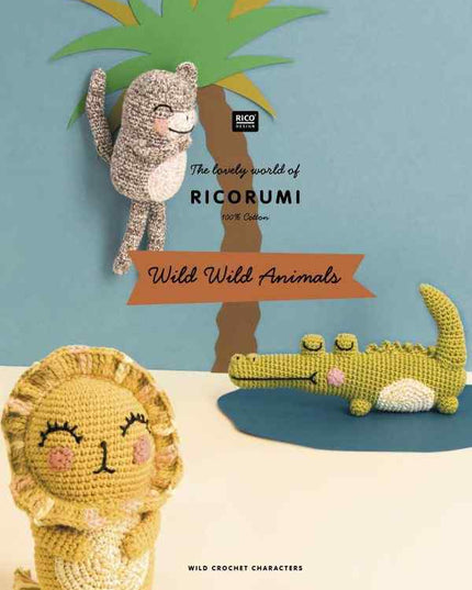 Rico Ricorumi Crochet Wild Wild Animals Book