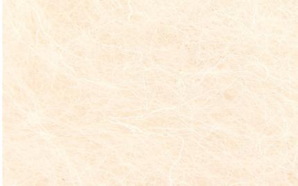 Rico needle felt roving pack WHITE