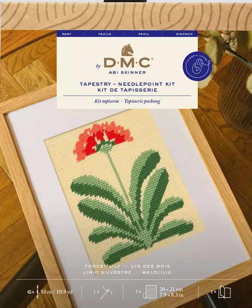 DMC Tapestry Kit Forest Lilly C137K