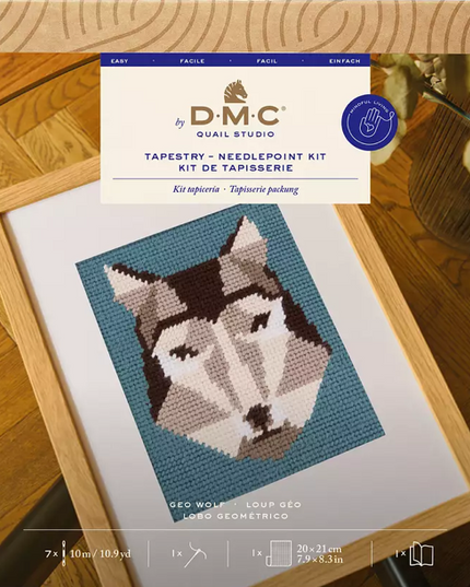 DMC Tapestry Kit Geo Wolf C141K
