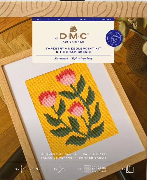 DMC Tapestry Kit Summertime Dahlia C138K