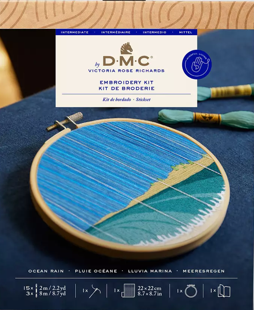 DMC Embroidery Kit Ocean Rain TB194