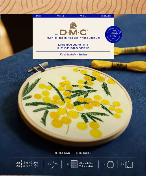 DMC Embroidery Kit Mimosas TB199