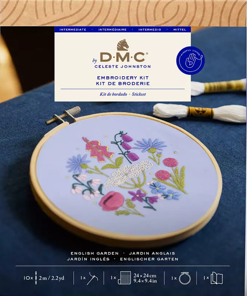 DMC Embroidery Kit English Garden TB204