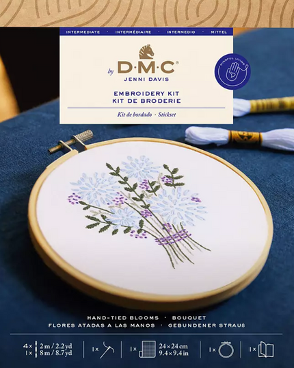 DMC Embroidery Kit Hand-Tied Blooms TB220