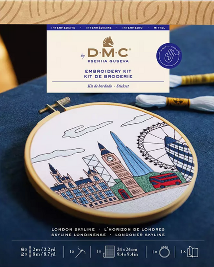 DMC Embroidery Kit London Skyline TB224