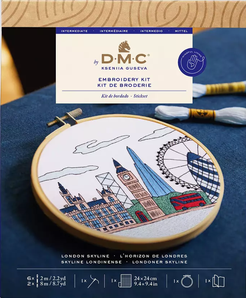 DMC Embroidery Kit London Skyline TB224