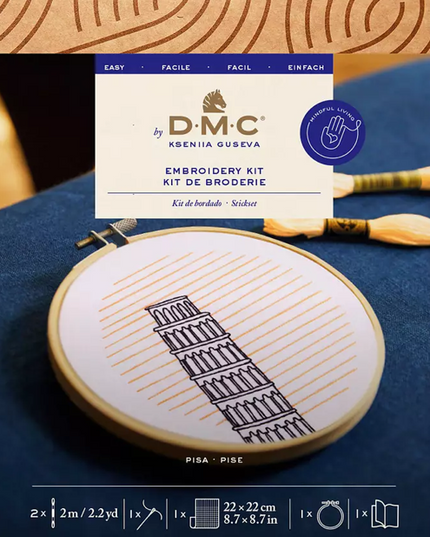 DMC Embroidery Kit Pisa TB230