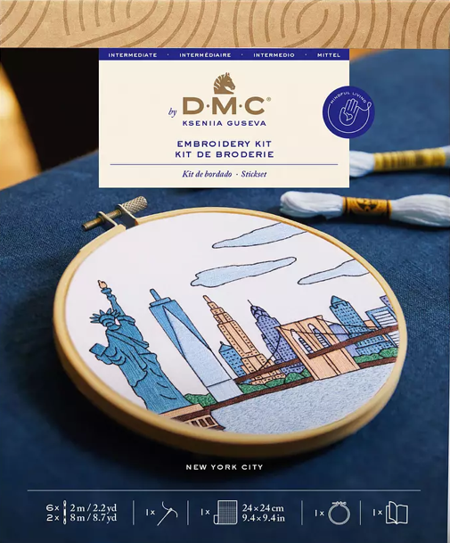 DMC Embroidery Kit New York City TB231