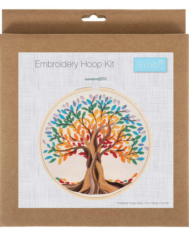 Trimits Embroidery Hoop Kit Tree Of Life