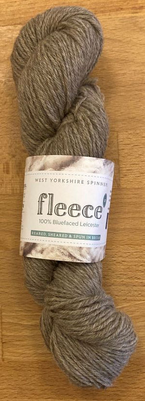 WYS Fleece Bluefaced Leicester Dk Light Brown 002