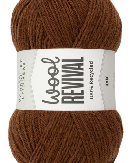 WYS Wool Revival DK Bark 1256
