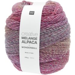 Rico Creative Melange Alpaca DK Berries 003