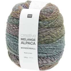 Rico Creative Melange Alpaca DK Pastels 001