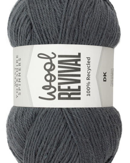 WYS Wool Revival DK Slate 1258