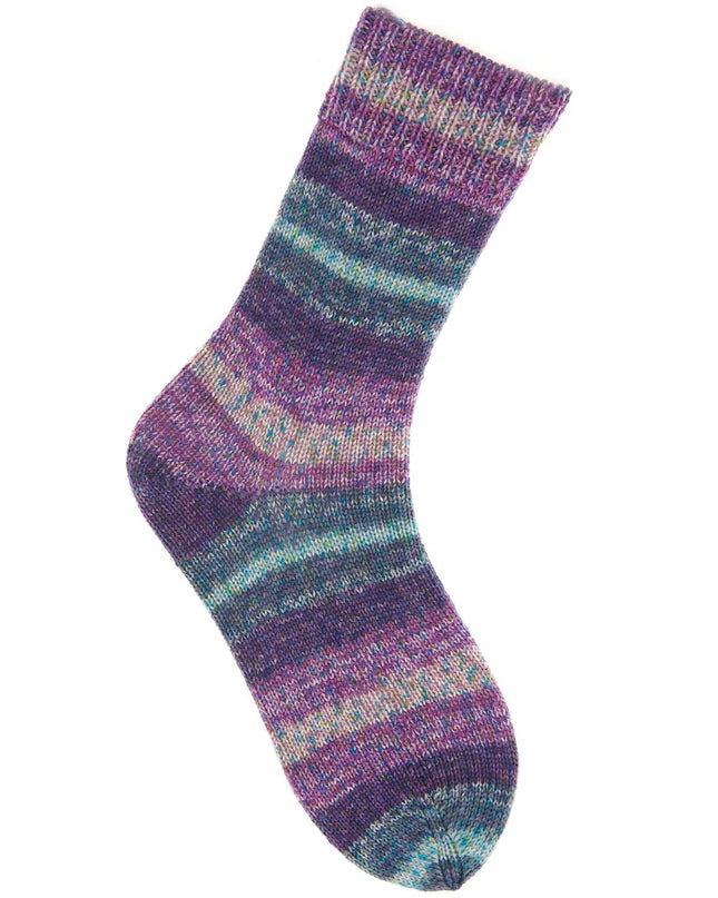 Rico Socks Sprinkly Stripey 4Ply Sphere 05
