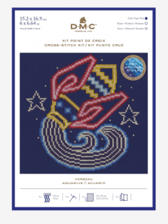 DMC Cross Stitch Zodiac Aquarius BK1860 *