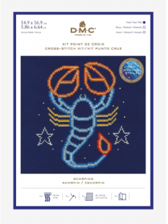 DMC Cross Stitch Zodiac Scorpio BK1869 *
