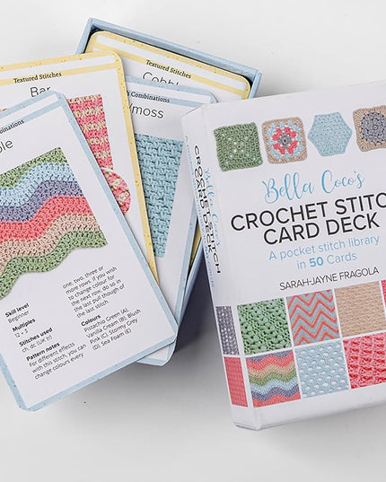 Book Bella Coco Crochet Stitch Card Deck