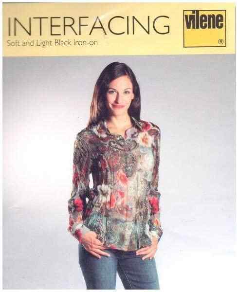 Iron on Interfacing BLACK