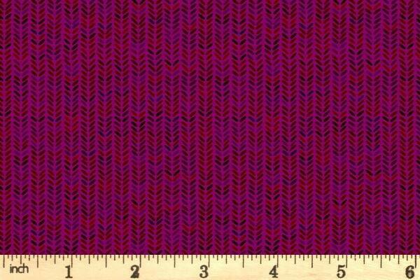 Fabric Flax and Fibres KNITTED BLENDER PURPLE