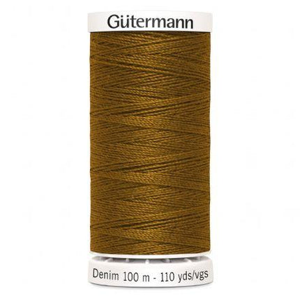 Gutermann Denim Thread 100m 2040 Old Gold