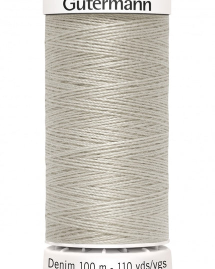 Gutermann Denim Thread 100m 3070 Light Grey