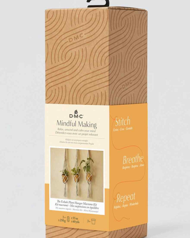 DMC Mindful Making Exhale Plant Hanger Macrame Kit MC100K