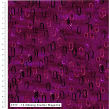 Layers Of Time OBLONG SCATTER MAGENTA