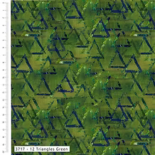 Layers Of Time TRIANGLES GREEN