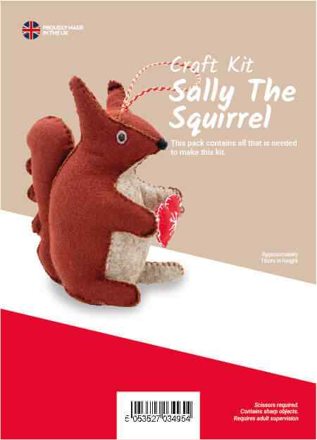Felt Kit Sally the Squirrel
