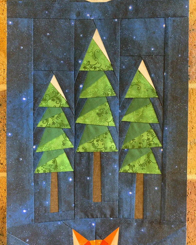 Introduction to foundation paper piecing: Mr Foxy : PART 2 : Monday 16th November 2026