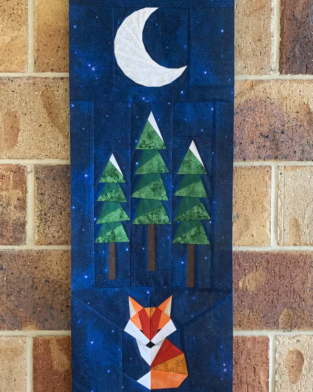 Introduction to foundation paper piecing: Mr Foxy : PART 2 : Monday 16th November 2026