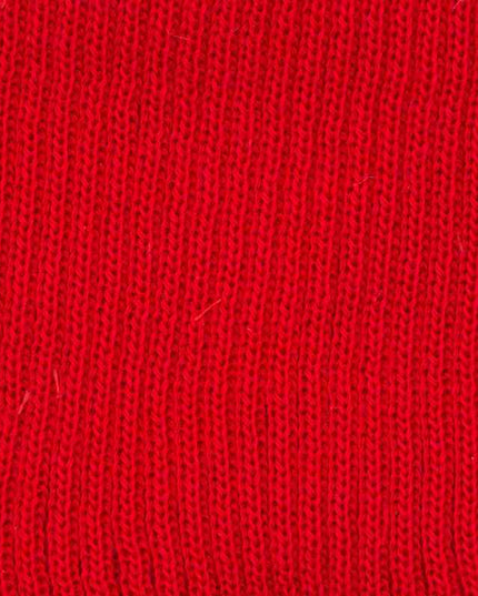 Jomil knitted elastic cuffs for jackets and shirts Red