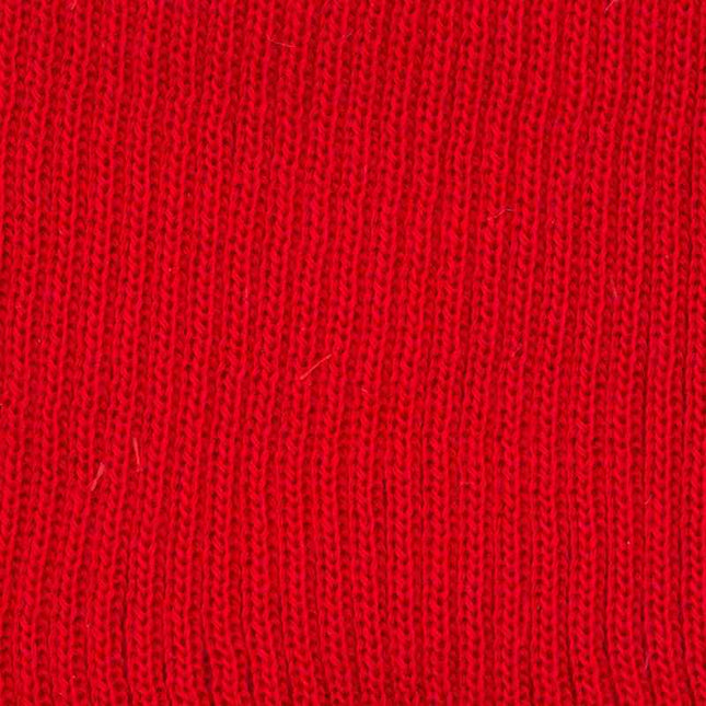 Jomil knitted elastic cuffs for jackets and shirts Red