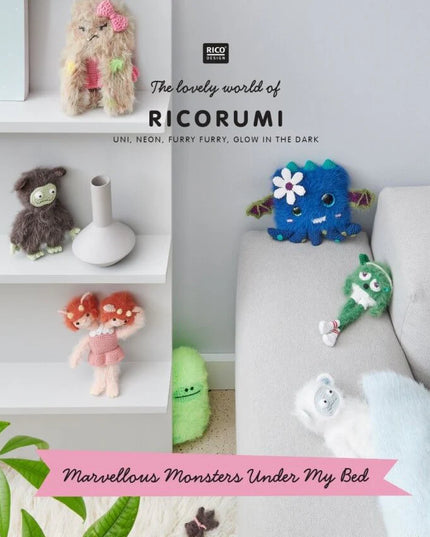 Ricorumi Crochet Marvelous Monsters Under My Bed