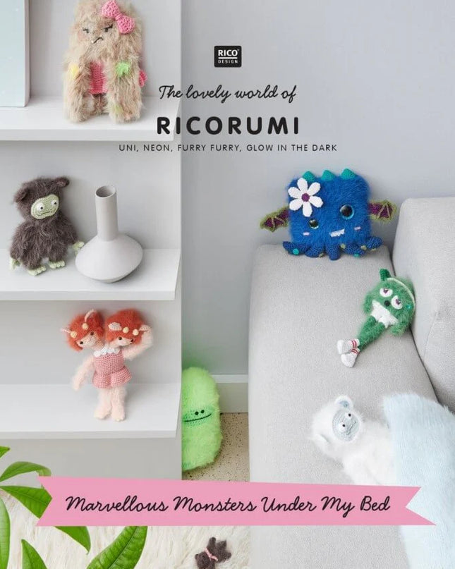Ricorumi Crochet Marvelous Monsters Under My Bed