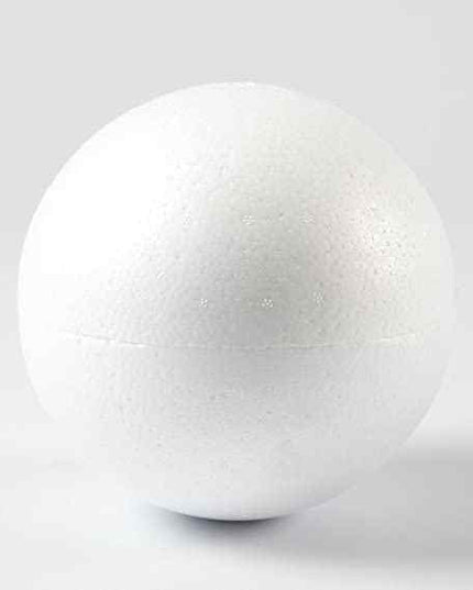 Polystyrene ball 8cm