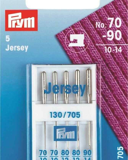 Prym Sewing machine needles Jersey 70-90, 10-14.  152232