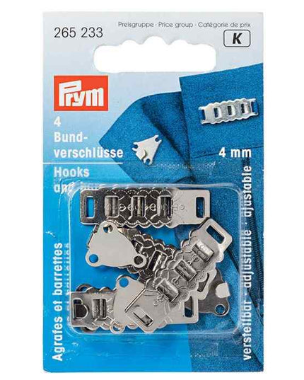 Prym Adjustable Hook and Bar Nickel 265233